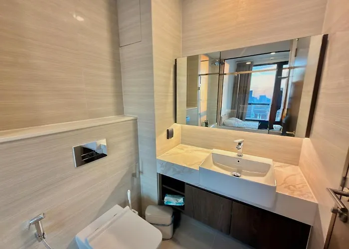 アパート Private Skyrise View On Thonglor
