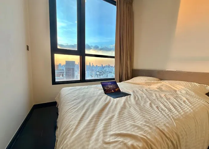 アパート Private Skyrise View On Thonglor